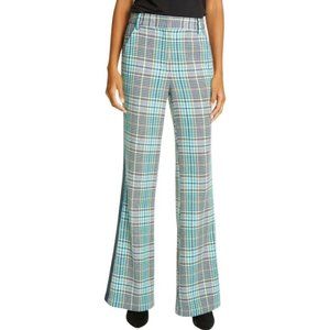 𝅺TANYA Taylor NWT Fallon Flare Pants Light Jade Combo Size 4